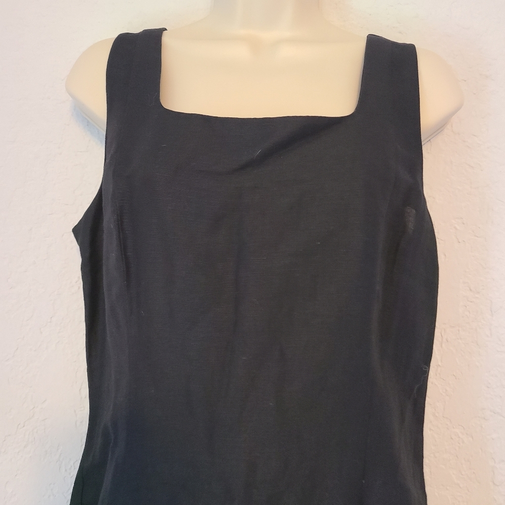 The Limited Linen Blend Dress Sz 8 Classic Sleeveless NWT - Picture 3 of 9